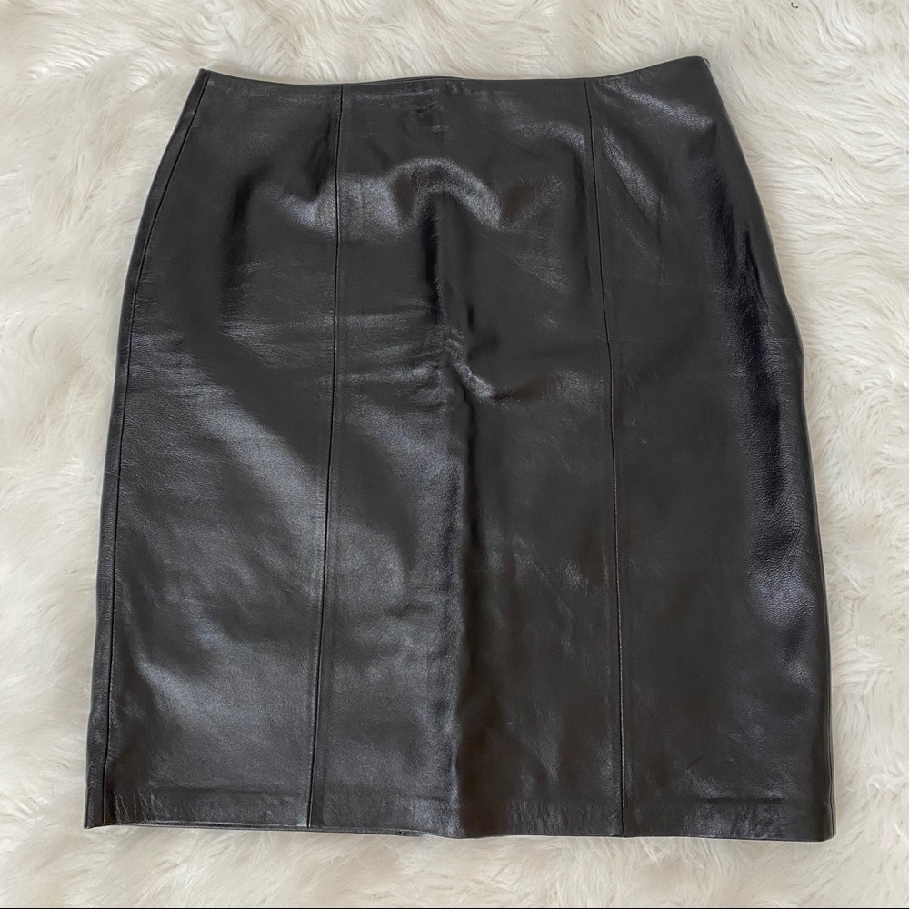 Rockin Jaclyn Smith Leather Skirt